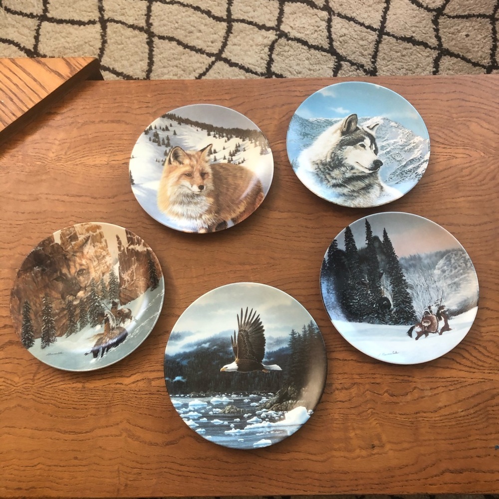 5 collector’s plates